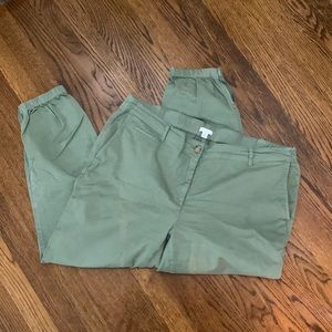 Green J Jill Cargo style pants